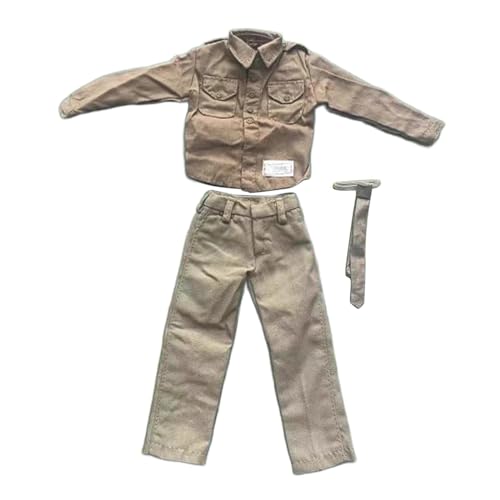 F Fityle 1/6 Scale Figure Puppe Kleidung Uniform Jacke und Hosen Puppe Dekor Action-Figuren Kleidung für 12'' Action-Figuren Zubehör von F Fityle