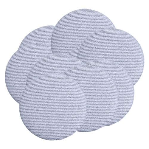 F Fityle 10 Stück Knöpfe mit Stoffbezug, Knöpfe, dekoratives Zubehör, 23 mm, zum Selbermachen, Handarbeit, Nähen, Knöpfe für formelle Kleidung, Hellblau F Fityle 10 Stück Knöpfe mit Stoffbezug, Knöpfe, dekoratives Zubehör, 23 mm, zum Selbermachen, Handarbeit, Nähen, Knöpfe für formelle Kleidung, Hellblau von F Fityle