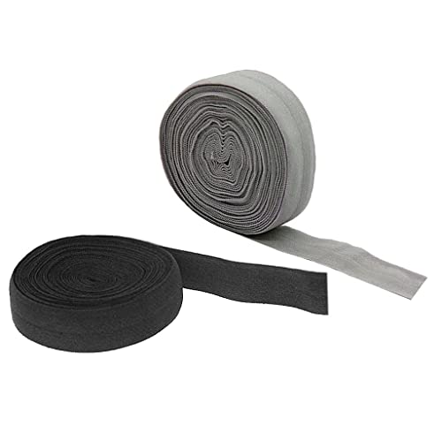 F Fityle 2 Stück Schrägband elastisches Band Falzband Falzgummi, 20mm, Einfaßband Gummi nähen, insg.10m F Fityle 2 Stück Schrägband elastisches Band Falzband Falzgummi, 20mm, Einfaßband Gummi nähen, insg.10m von F Fityle