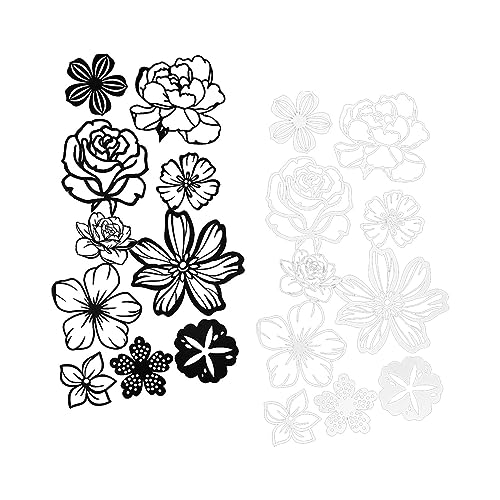 F Fityle 20 Stück Papierspitze für Scrapbooking, dekorative Papiere zum Basteln, hohles Bastelpapier, Spitzen-Scrapbook-Papier für Journaling-Zubehör, Blume F Fityle 20 Stück Papierspitze für Scrapbooking, dekorative Papiere zum Basteln, hohles Bastelpapier, Spitzen-Scrapbook-Papier für Journaling-Zubehör, Blume von F Fityle
