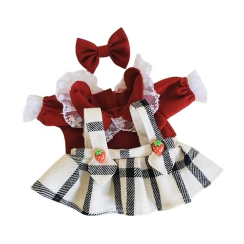 F Fityle 3 Stücke Puppen T-Shirt und Rock Schleife Miniatur Kleidung Kostüm Handgefertigte Kleidung für 15 Zoll Puppen Mädchen Puppen Kindergeschenke F Fityle 3 Stücke Puppen T-Shirt und Rock Schleife Miniatur Kleidung Kostüm Handgefertigte Kleidung für 15 Zoll Puppen Mädchen Puppen Kindergeschenke von F Fityle