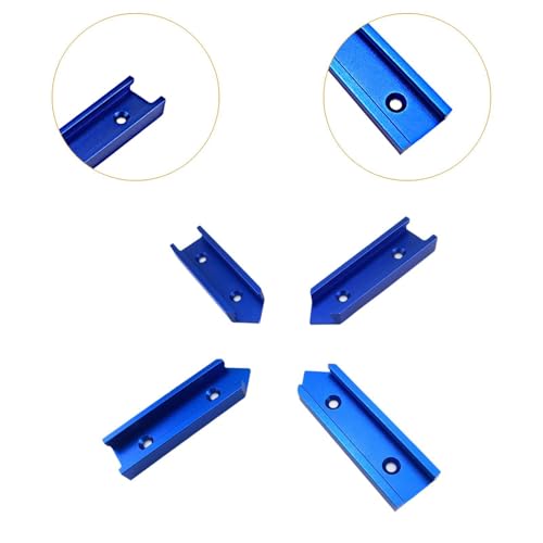 F Fityle 4X -Jig -Fixture -Schlitzanschluss T Slot Gehrungsspur Holzbearbeitung und Klemmen Fixture Hochstärker, Blau F Fityle 4X -Jig -Fixture -Schlitzanschluss T Slot Gehrungsspur Holzbearbeitung und Klemmen Fixture Hochstärker, Blau von F Fityle