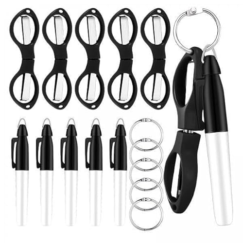 F Fityle 4X 15 Teiliges Stift Set für Krankenschwestern, Bunt, Faltbar, Mini Schere, Feine Spitze, Permanentmarker, Griff, Schlüsselanhänger, F Fityle 4X 15 Teiliges Stift Set für Krankenschwestern, Bunt, Faltbar, Mini Schere, Feine Spitze, Permanentmarker, Griff, Schlüsselanhänger, von F Fityle