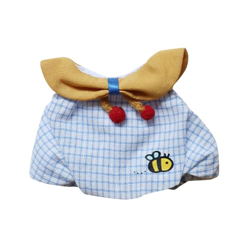 F Fityle 6-Zoll-Puppenkleid, Stofftier-Kleidung, Hand-Augen-Koordination, Koordination, Mädchen-Puppen-Outfit, Spielzeug, Anziehsachen für Geschenke von F Fityle