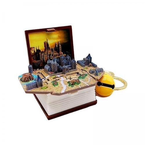 F Fityle 6X Schloss Buch Schlüsselanhänger, Kreativer Fidget 3D Rucksack Schlüsselanhänger für Jungen Und Mädchen, Partygeschenke, Geburtstagsgeschenk F Fityle 6X Schloss Buch Schlüsselanhänger, Kreativer Fidget 3D Rucksack Schlüsselanhänger für Jungen Und Mädchen, Partygeschenke, Geburtstagsgeschenk von F Fityle