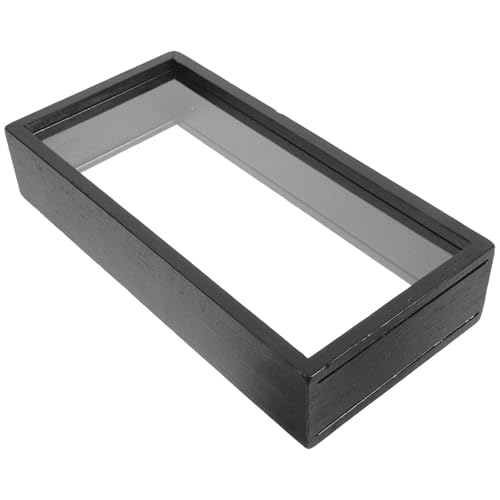 F Fityle Bilderrahmen Tickets Abzeichen Kunst Keepsake Bild, Auszeichnungen, Medaillen, Holz mit Plexiglasabdeckungsspeicherpapier. , Schwarz von F Fityle