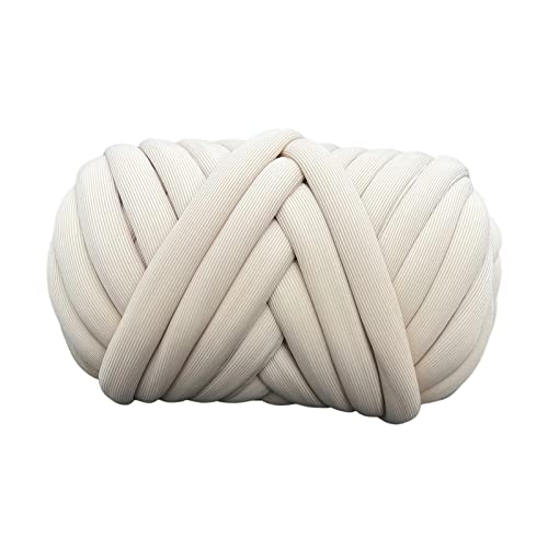F Fityle Chunky Garn Roving Häkeln, Sperrige Armstricken, Grob Gestrickte Kuscheldecke, Roving Garn zum Handstricken Häkeln für Haustier Bett Sofa Bag, Beige F Fityle Chunky Garn Roving Häkeln, Sperrige Armstricken, Grob Gestrickte Kuscheldecke, Roving Garn zum Handstricken Häkeln für Haustier Bett Sofa Bag, Beige von F Fityle