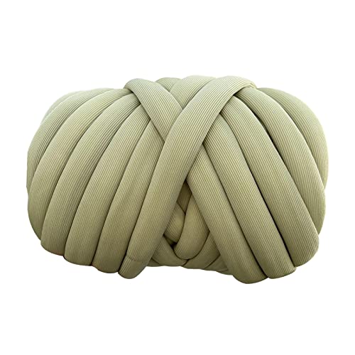 F Fityle Chunky Garn Chunky Garn Roving Häkeln, Sperrige Armstricken, Grob Gestrickte Kuscheldecke, Roving Garn zum Handstricken Häkeln für Haustier Bett Sofa Bag, Olive F Fityle Chunky Garn Chunky Garn Roving Häkeln, Sperrige Armstricken, Grob Gestrickte Kuscheldecke, Roving Garn zum Handstricken Häkeln für Haustier Bett Sofa Bag, Olive von F Fityle