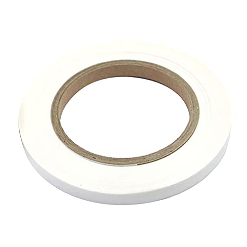 F Fityle Doppelseitiges Gewebe-Fixierband Starker Quilt-Klebekleber, kein Saumband, Säumen für Hosen Jeans Kleidung reparieren, 5mm elastisch von F Fityle