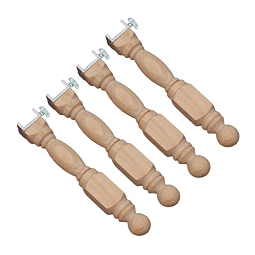 F Fityle Einstellbare Holz Stickrahmen Standbeine 4Pcs Hand Stickrahmen Beine Rack Halter Zubehör von LOL-FUN