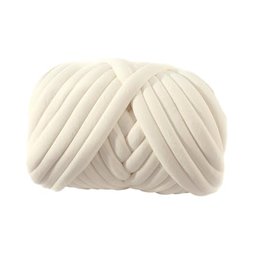 F Fityle Grobstrickgarn, Armstrickgarn, Länge 1574,80 Zoll, Strick-Jumbo-Schlauchgarn, sperriges Garn für Kissen, Schals, Häkeln, Teppichherstellung, Hüte, Weiß F Fityle Grobstrickgarn, Armstrickgarn, Länge 1574,80 Zoll, Strick-Jumbo-Schlauchgarn, sperriges Garn für Kissen, Schals, Häkeln, Teppichherstellung, Hüte, Weiß von F Fityle