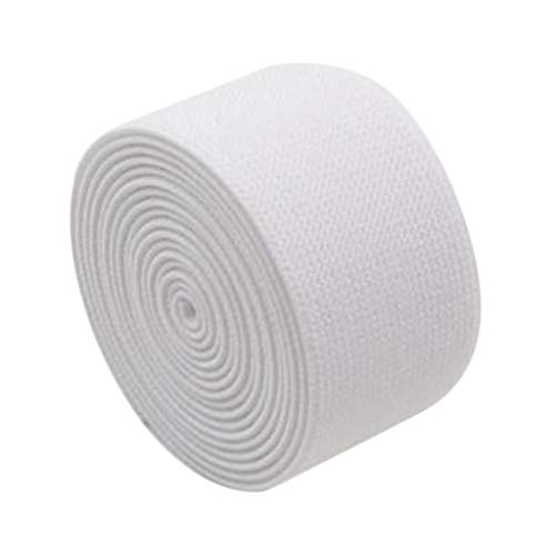F Fityle Gummiband zum Schneidern, Nähbänder Gurtband 16m Lang, 4cm Breit, Elastisches Breites Band zum Nähen, Flache Elastische Bänder, Nähbänder Gurtband für Kleidung, Schneidern, Nähzubehör, Weiß F Fityle Gummiband zum Schneidern, Nähbänder Gurtband 16m Lang, 4cm Breit, Elastisches Breites Band zum Nähen, Flache Elastische Bänder, Nähbänder Gurtband für Kleidung, Schneidern, Nähzubehör, Weiß von F Fityle