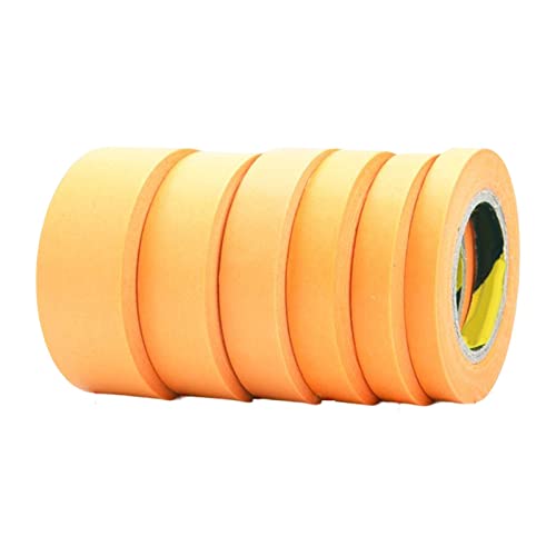 F Fityle Hochwertiges Klebeband für Modellbau und Malerei - Perfekt für kreative Projekte, 6 Rollen F Fityle Hochwertiges Klebeband für Modellbau und Malerei - Perfekt für kreative Projekte, 6 Rollen von F Fityle