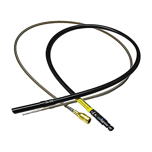 F Fityle Inneres Flexibles Wellenkabel, Schleiferwellenwerkzeug-Ersatz, Verlängerungskabel für tragbare Bohrer, Rotationsschleifer-Bohrwerkzeuge, mit Außenrohr von F Fityle