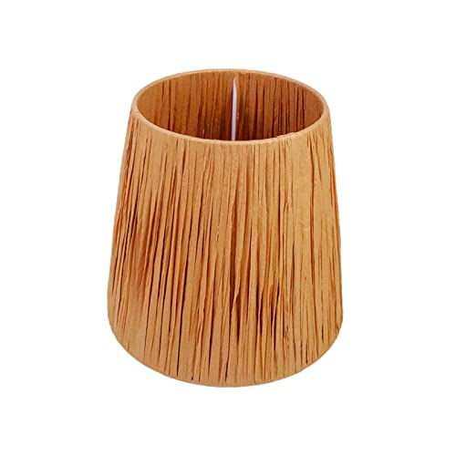 F Fityle Lampenschirm Bast Praktische Lampenabdeckungen Vintage-Leuchtenschirm Romantischer europäischer Stil für Nachttisch Esszimmer Büro Tischdekoration, 16 cm x 17 cm F Fityle Lampenschirm Bast Praktische Lampenabdeckungen Vintage-Leuchtenschirm Romantischer europäischer Stil für Nachttisch Esszimmer Büro Tischdekoration, 16 cm x 17 cm von F Fityle