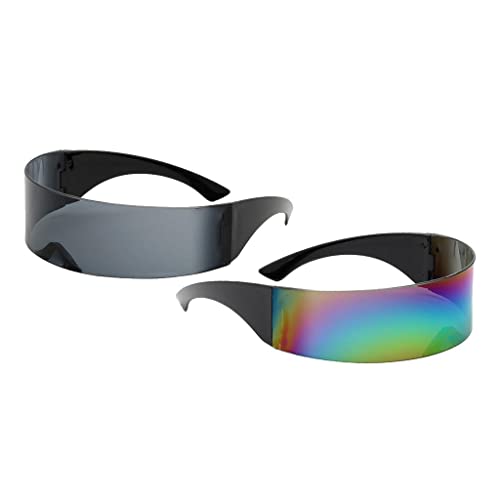F Fityle Moderne Sonnenbrille mit futuristischem Design von F Fityle