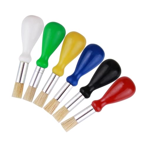 F Fityle Ölpinsel, Kunstpinsel, Kunstbedarf, professionelles Malpinsel-Set, Pinsel für Aquarell- und Acrylmalerei, 6 Stück Pinsel F Fityle Ölpinsel, Kunstpinsel, Kunstbedarf, professionelles Malpinsel-Set, Pinsel für Aquarell- und Acrylmalerei, 6 Stück Pinsel von F Fityle