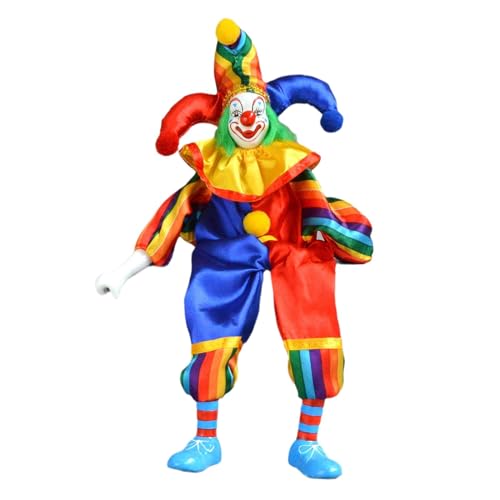 F Fityle Porzellan Clown Puppe, Neuheit, Tischdekoration, Geburtstagsgeschenke, von F Fityle