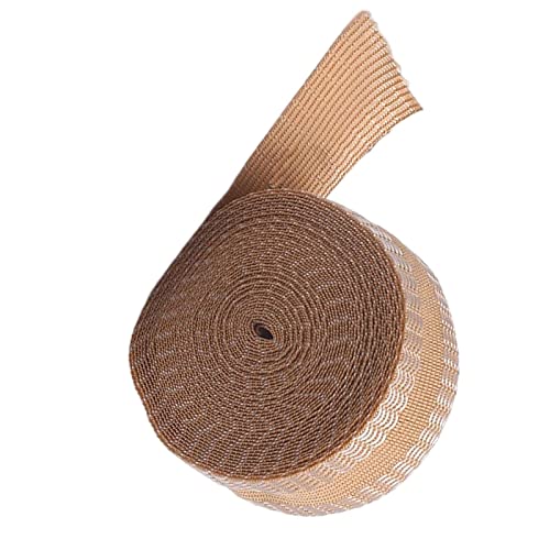 F Fityle Saumband aus Polyester, selbstklebend, Stofffixierband, Rolle, 2,5 cm x 5,5 m, zum Aufbügeln, Saumband zum Nähen von Kleidern, Kleidung, Hosen, Beige F Fityle Saumband aus Polyester, selbstklebend, Stofffixierband, Rolle, 2,5 cm x 5,5 m, zum Aufbügeln, Saumband zum Nähen von Kleidern, Kleidung, Hosen, Beige von F Fityle