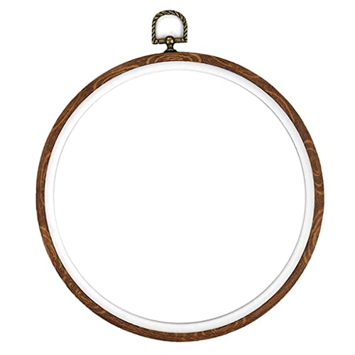 F Fityle Stickrahmen, Stickerei Hoop Ring, schneidern Kreis, Runde Stickerei Ring, Stitch Hoop, DIY Handliches schneidern, 21,8 cm von F Fityle