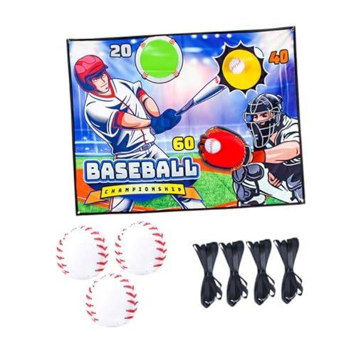 F Fityle Werfen Sie Zielspielzeug Trefferspiele Sticky Sports Passing Target Game Sticky Tor für Park Family Fun, Party, Aktivitäten, Baseball F Fityle Werfen Sie Zielspielzeug Trefferspiele Sticky Sports Passing Target Game Sticky Tor für Park Family Fun, Party, Aktivitäten, Baseball von F Fityle