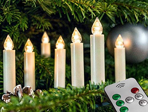 LED Christbaumkerzenset mit 10 (1 Stück) von FHS