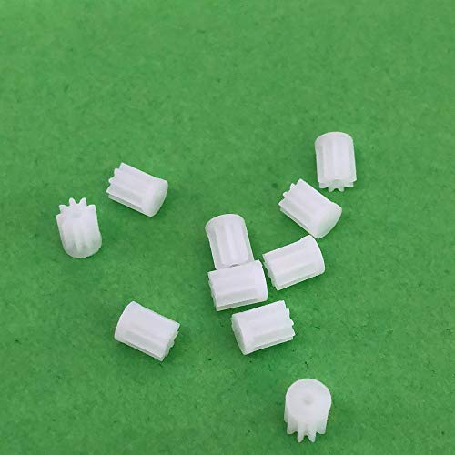 F-MINGNIAN-TOOL, 10 Stück K021Y 91A Mini Kunststoff Motor Shaft Getriebe Sets 9 Zähne 1 mm Loch Durchmesser DIY Helikopter Roboter, 3 mm F-MINGNIAN-TOOL, 10 Stück K021Y 91A Mini Kunststoff Motor Shaft Getriebe Sets 9 Zähne 1 mm Loch Durchmesser DIY Helikopter Roboter, 3 mm von F-MINGNIAN-TOOL,