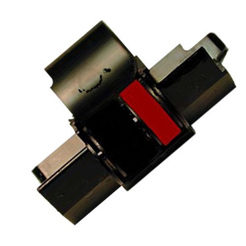Farbrolle schwarz/rot(5.Stück)- für Casio HR 150 TEC- Gr.745 Farbbandfabrik Original von F=T=I-Farbbandfabrik MEHMET DEMIRKAYA
