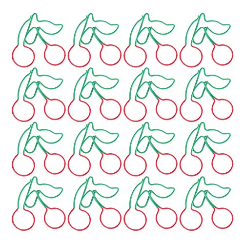 20PCS Obstförmige Büroklammern 2-Farbig Lesezeichen Planer Clips Dekorative Pins Büro Schule von F&Y