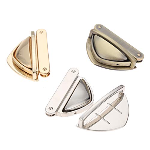 TF Geldbörse Push Lock Sets Portemonnaie Verschluesse Steckschloss Verschluss Catch Tuck Lock für Leder Tasche Portemonnaie Geldbörse DIY von F.T.