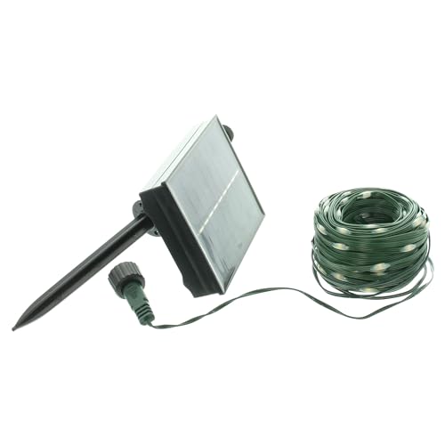 LED-Lichterkette Solar, 200 warmweiße LEDs, Timerfunktion, An-/Aus-Schalter, Kunststoff Maße: Gesamtlänge 20 Meter, Zuleitung 1 Meter, für den Außenbereich geeignet LED-Lichterkette Solar, 200 warmweiße LEDs, Timerfunktion, An-/Aus-Schalter, Kunststoff Maße: Gesamtlänge 20 Meter, Zuleitung 1 Meter, für den Außenbereich geeignet von F1885
