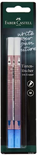 FABER-CASTELL 185539 - Tintenlöscher, Korrekturspitze M, 2 Stück FABER-CASTELL 185539 - Tintenlöscher, Korrekturspitze M, 2 Stück von FABER-CASTELL