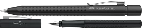 FABER-CASTELL - Kugelschreiber/Füllfederhalter Grip 2011 (Set, schwarz matt, 1 stück (1er Pack)) von FABER-CASTELL