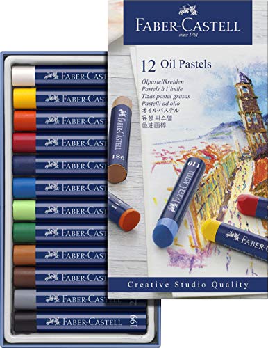 FABER-CASTELL Ölpastell, Karton 12 von FABER-CASTELL