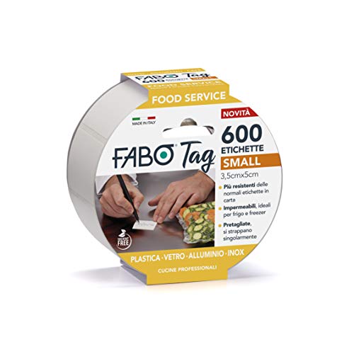 FABO Tag-Etiketten für FOOD SERVICE SMALL von FABO Tape Solutions