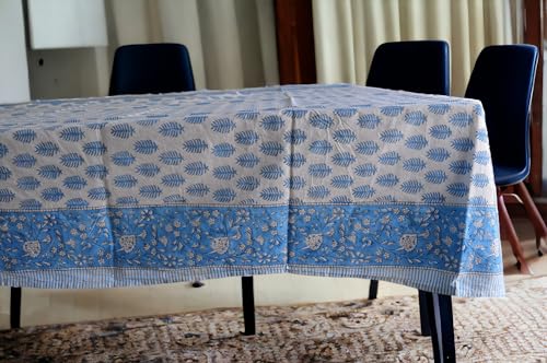 Fabric Venue Handblock bedruckte Baumwolle handgefertigt Baumwolle Floral 6-Sitzer Tisch dekorative Tradition bedruckte Tischdecke für Esstisch 152,4 x 228,6 cm Fabric Venue Handblock bedruckte Baumwolle handgefertigt Baumwolle Floral 6-Sitzer Tisch dekorative Tradition bedruckte Tischdecke für Esstisch 152,4 x 228,6 cm von FABRIC VENUE ; A HOUSE OF INDIAN HANDICRAFTS