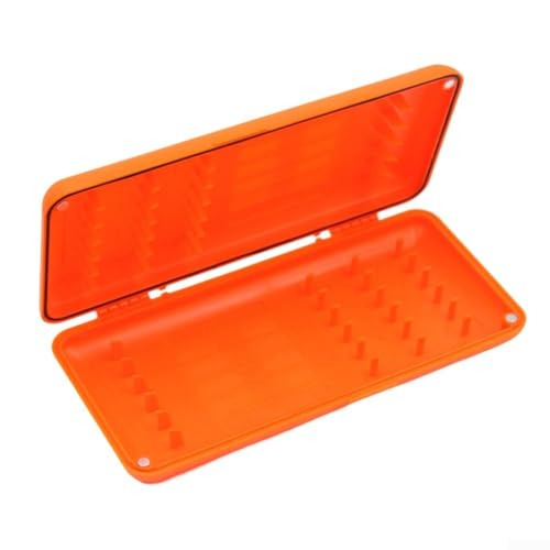 Carp Tackle Box mit praktischem, wasserdichtem Design und leicht zu öffnendem Magnetverschluss (orange) von FACAIIO