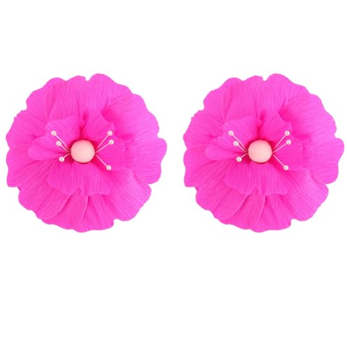 FACAIIO Dreidimensionales plissiertes Papierblumen-Hochzeitsdekorationsset für Raumaufteilung, eleganter floraler Hintergrund für Zeremonie oder Empfang FACAIIO Dreidimensionales plissiertes Papierblumen-Hochzeitsdekorationsset für Raumaufteilung, eleganter floraler Hintergrund für Zeremonie oder Empfang von FACAIIO