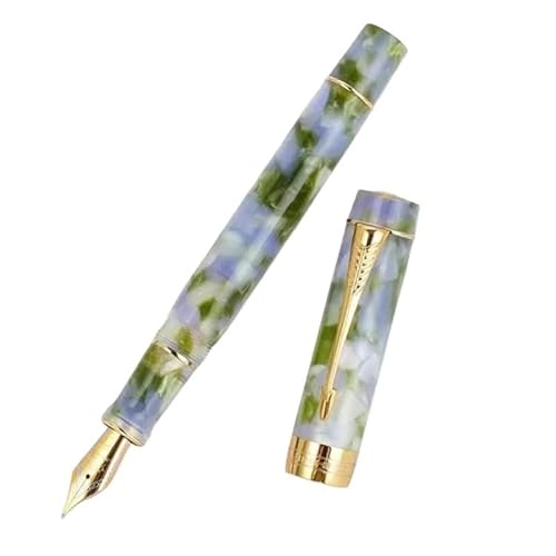 FACDEM 100 Century Füllfederhalter, High-End-Schreibwaren, Geschäft, Büro, Lieferant, modisch, Marmor-Muster, Kalligraphie-Stifte (7, F 0,5 mm) von FACDEM