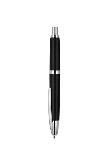 FACDEM Füllfederhalter, einziehbare EF/F-Spitze, Metall mit Clip, Schreibwaren, Schulbedarf, Schreibwaren, PK A1, A2 (Braun, F) von FACDEM