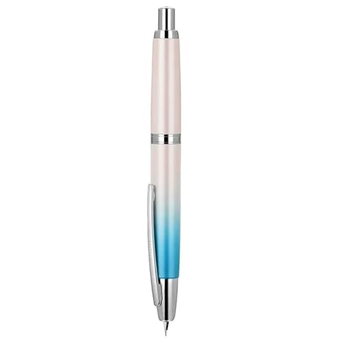 FACDEM Füllfederhalter, einziehbare EF/F-Spitze, Metall mit Clip, Schreibwaren, Schulbedarf, Schreibwaren, PK A1, A2 (gemischte Farben, F) von FACDEM