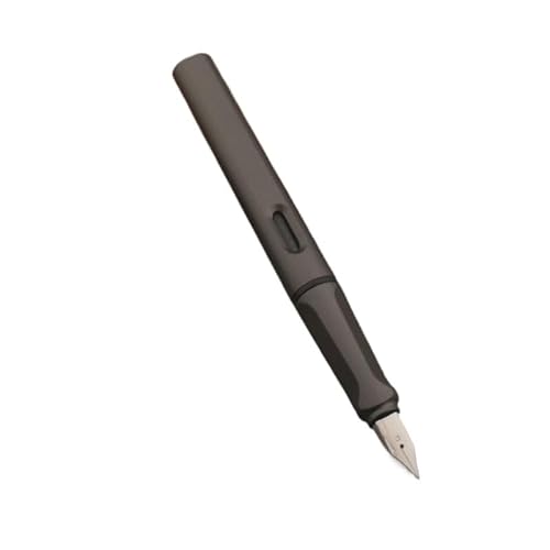 FACDEM Füllfederhalter aus Kunststoff, EF/F-Spitze, matt, fluoreszierend, Grün, Schreibwaren, Schule, Bürobedarf, Tintenstifte (06, F Feder) von FACDEM