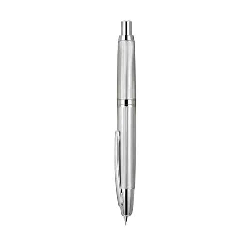 FACDEM Füllfederhalter aus Metall, Perlblau, Rotgold, Muster-Design, EF F, Schreibtinte, Stifte, Schulbedarf, Stifte, Geschenke (09, F (0,5 mm)) von FACDEM