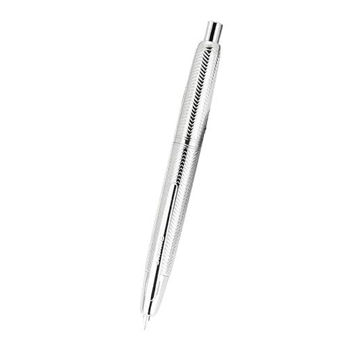 FACDEM Füllfederhalter aus Metall, Perlblau, Rotgold, Muster-Design, EF F, Schreibtinte, Stifte, Schulbedarf, Stifte, Geschenke (15, EF (0,4 mm)) von FACDEM
