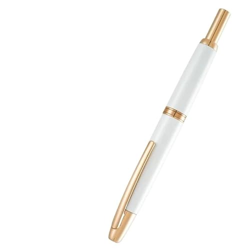 FACDEM Füllfederhalter aus Metall, Perlblau, Rotgold, Muster-Design, EF F, Schreibtinte, Stifte, Schulbedarf, Stifte, Geschenke (21, F (0,5 mm)) von FACDEM