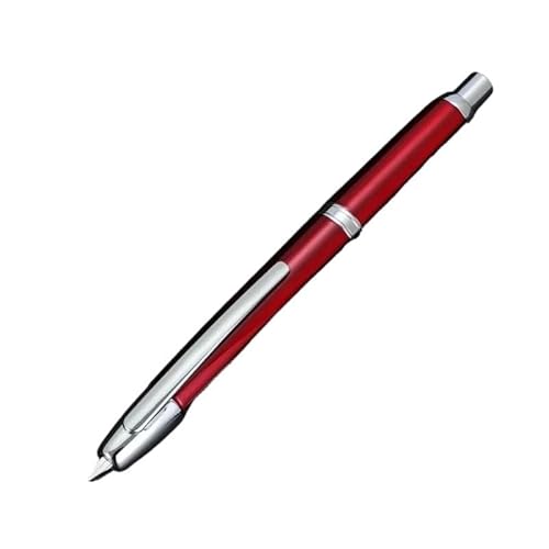 FACDEM Füllfederhalter aus Metall, Perlblau, Rotgold, Muster-Design, EF-F-Feder, Schreibtinte, Stifte, Schulbedarf, Stifte, Geschenke (02, F (0,5 mm)) von FACDEM