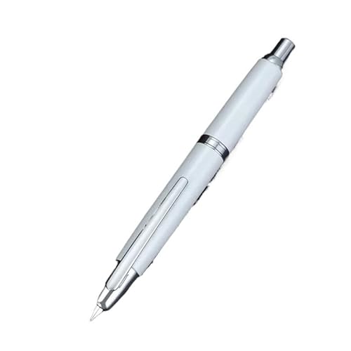 FACDEM Füllfederhalter aus Metall, Perlblau, Rotgold, Muster-Design, EF-F-Feder, Schreibtinte, Stifte, Schulbedarf, Stifte, Geschenke (03, F (0,5 mm)) von FACDEM