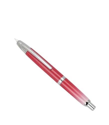 FACDEM Füllfederhalter aus Metall, Perlblau, Rotgold, Muster-Design, EF-F-Feder, Schreibtinte, Stifte, Schulbedarf, Stifte, Geschenke (23, EF (0,4 mm)) von FACDEM