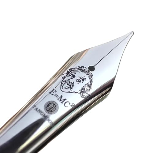 FACDEM Für Tangmoon Creative Fun Pen Feder Unit Physics Series / Schrödingers Katze / Einstein Füllfederhalter Zubehör (B,F) von FACDEM