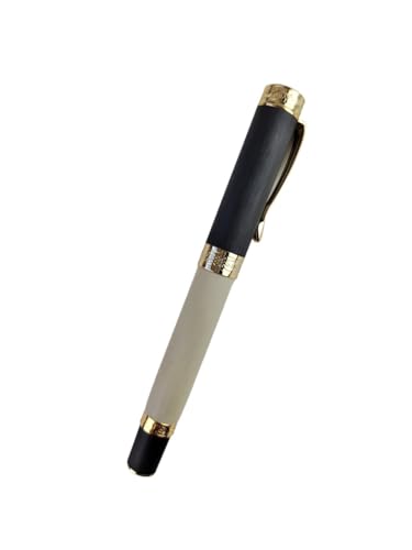 FACDEM Glatter magnetischer Füllfederhalter, Hartgummi/Ebonit, PEEK-Material, limitiertes Harz, Schrödinger S Cat/Bock Pen Feder (A,Schr dinger s Cat F) von FACDEM